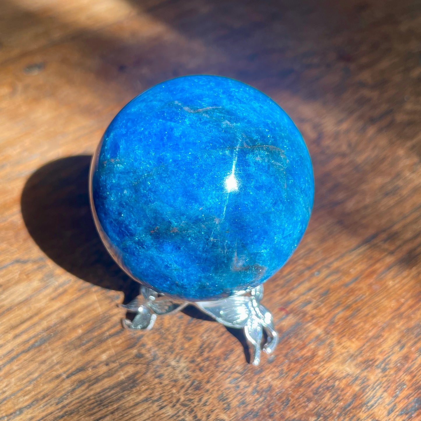 Blue Apatite Sphere 5CM