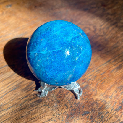 Blue Apatite Sphere 4.5CM