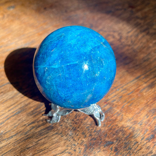 Blue Apatite Sphere 4.5CM
