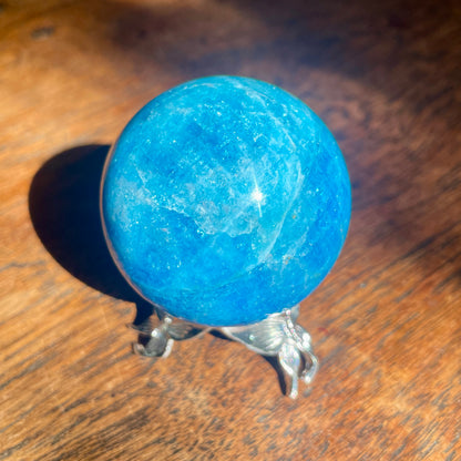 Blue Apatite Sphere 4.5CM