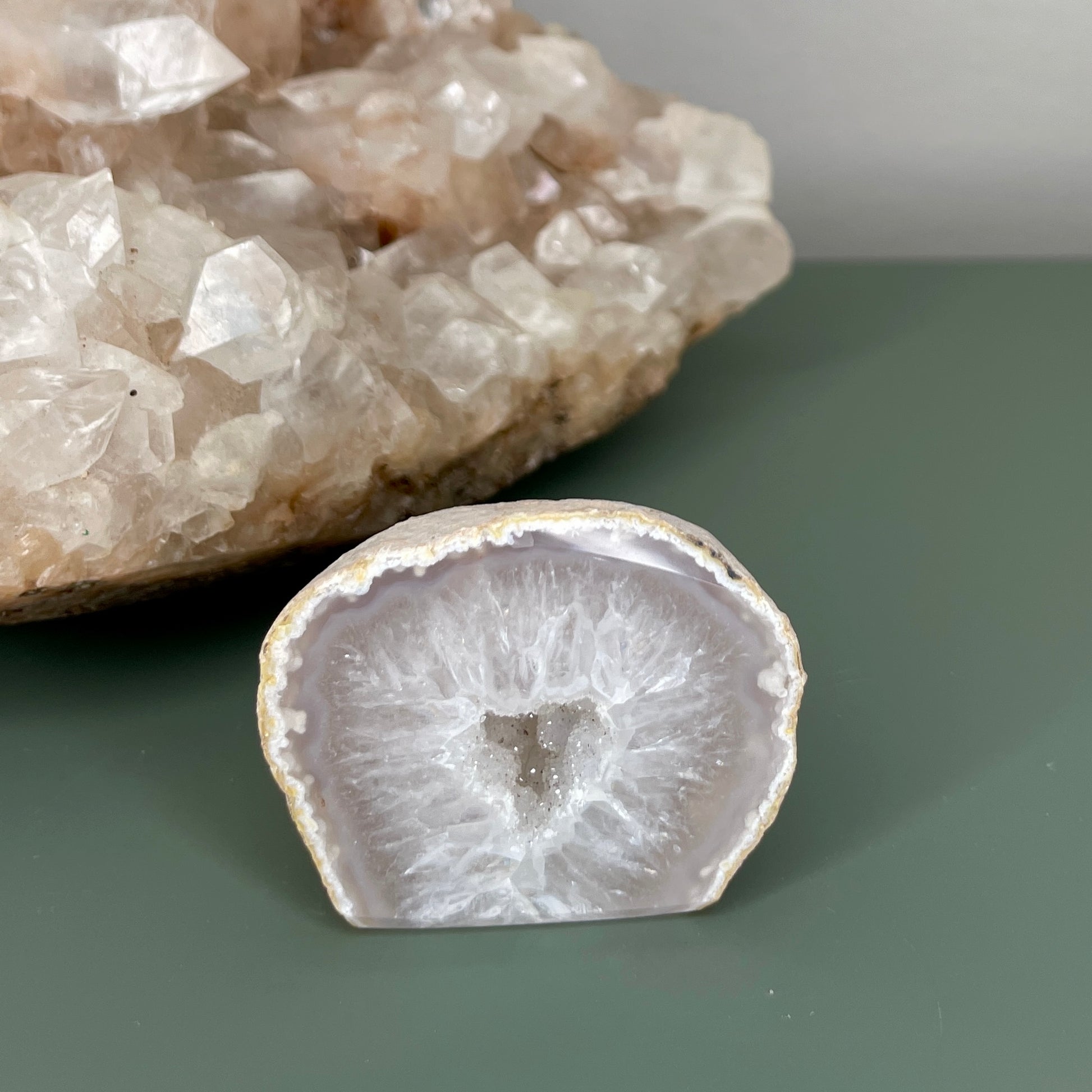 Brazilian Agate Geode - 3.5CM