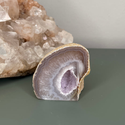 Brazilian Agate Geode - 4.5CM