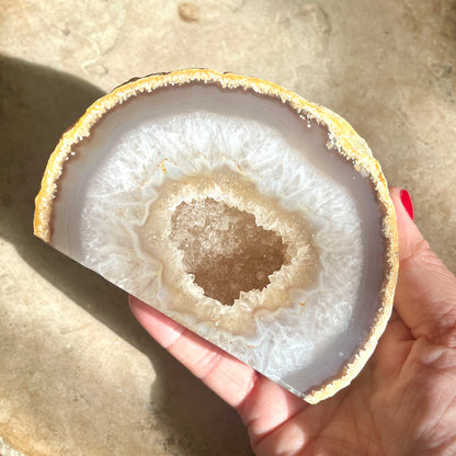 Brazilian Agate Geode 7CM