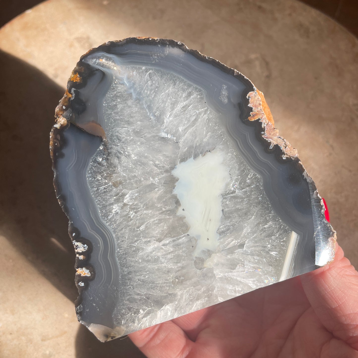 Brazilian Agate Geode