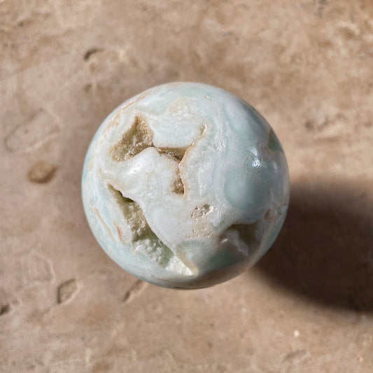 Caribbean Calcite Sphere 6CM