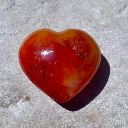 Carnelian Heart 6CM