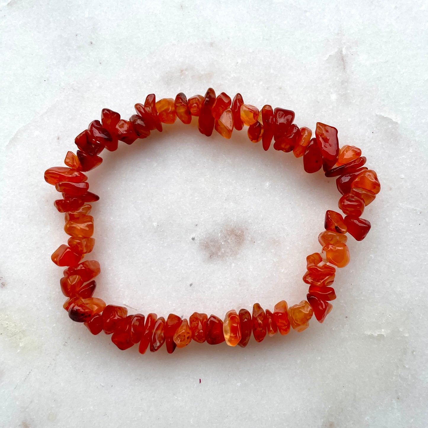 Carnelian Chip bracelet