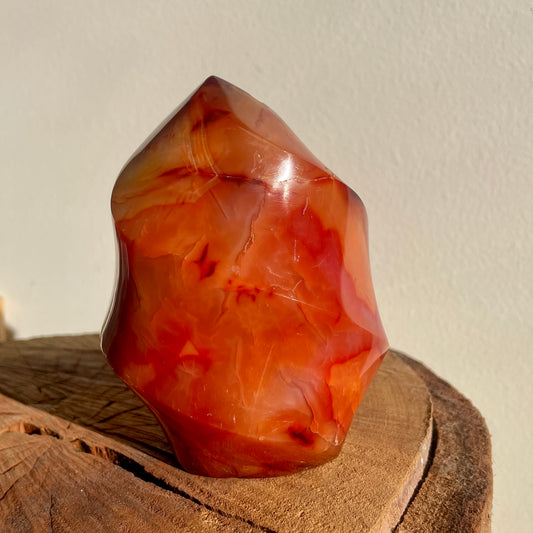 Carnelian flame 12CM