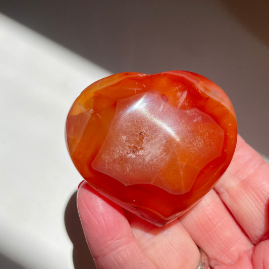 Carnelian Heart 4.5CM