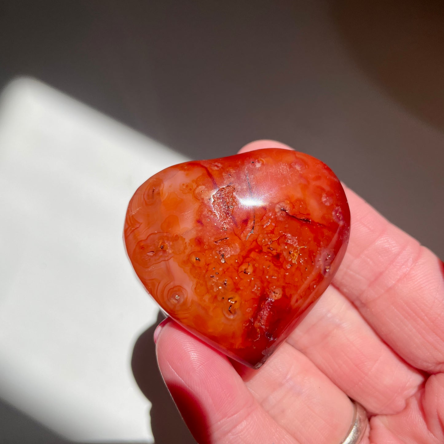 Carnelian Heart 3.5CM