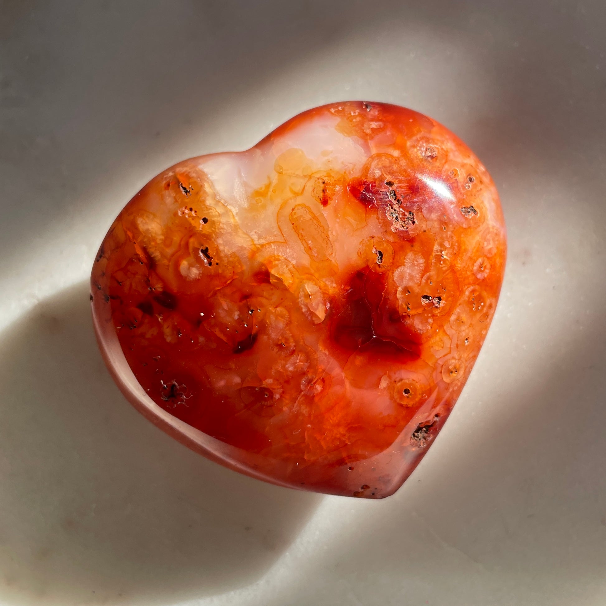 Carnelian Heart 6.5CM
