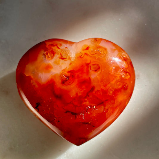 Carnelian Heart 6.5CM