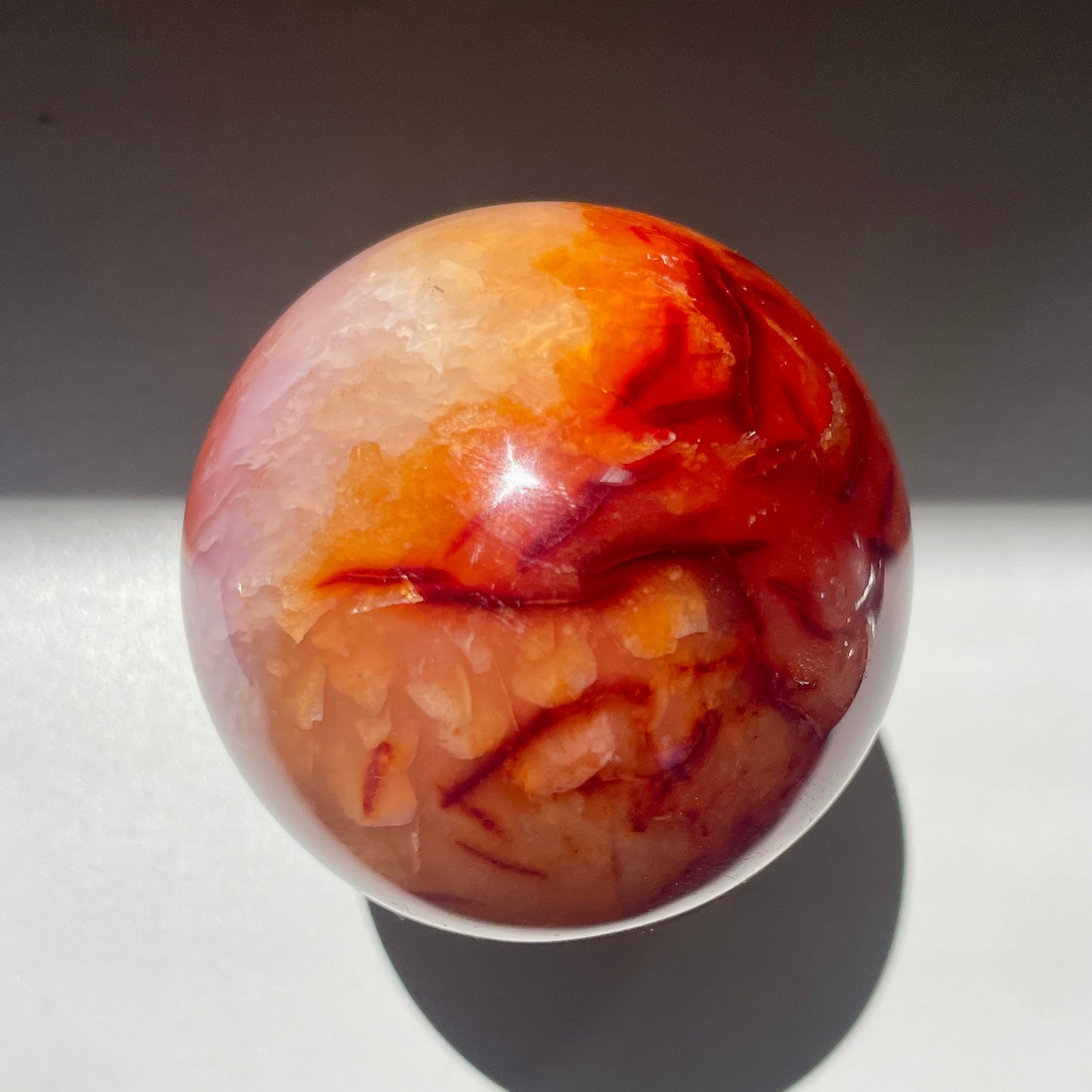 Carnelian Sphere 4.5CM
