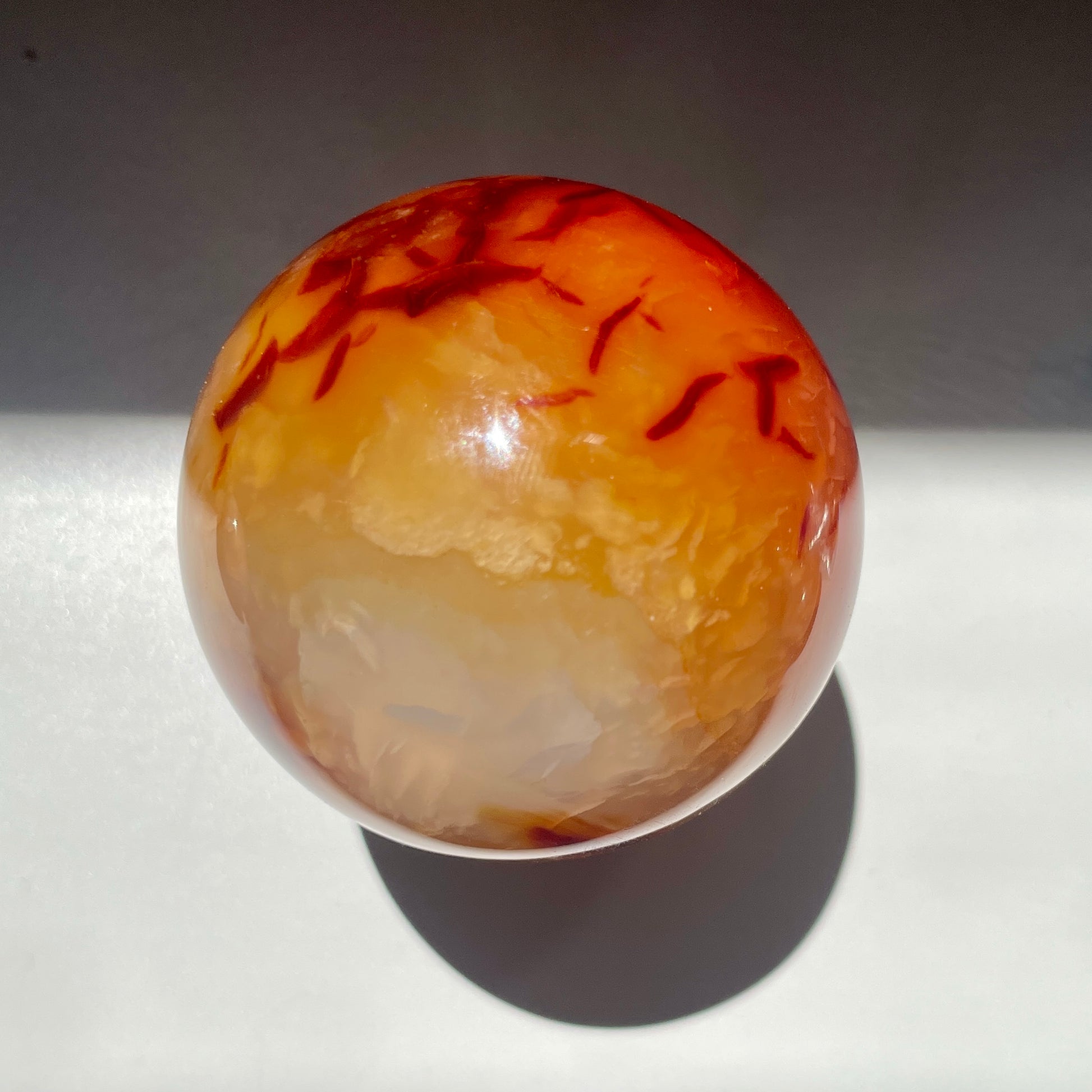 Carnelian Sphere 4.5CM