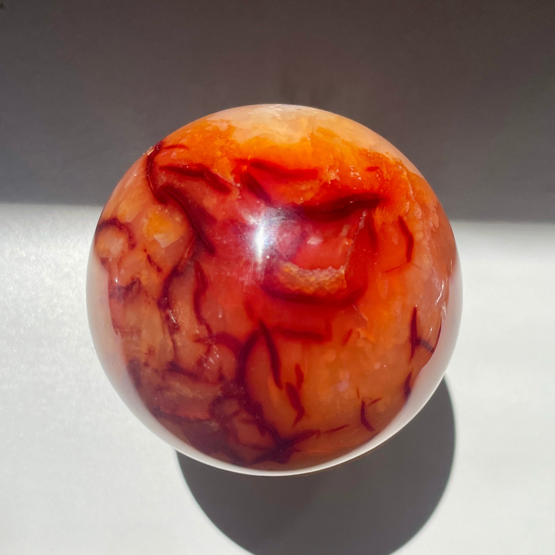 Carnelian Sphere 4.5CM