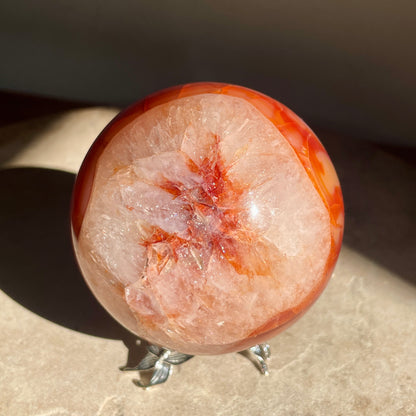 Carnelian Sphere 7CM