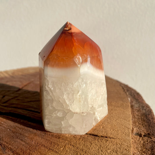 Carnelian chunky Tower 7CM