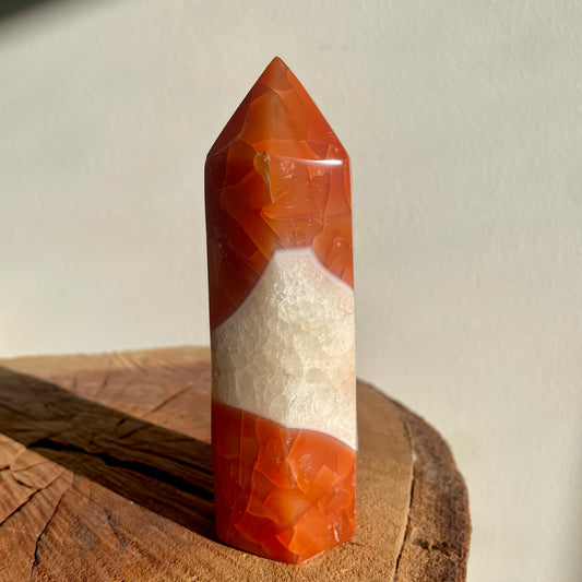 Carnelian Tower 13.5CM