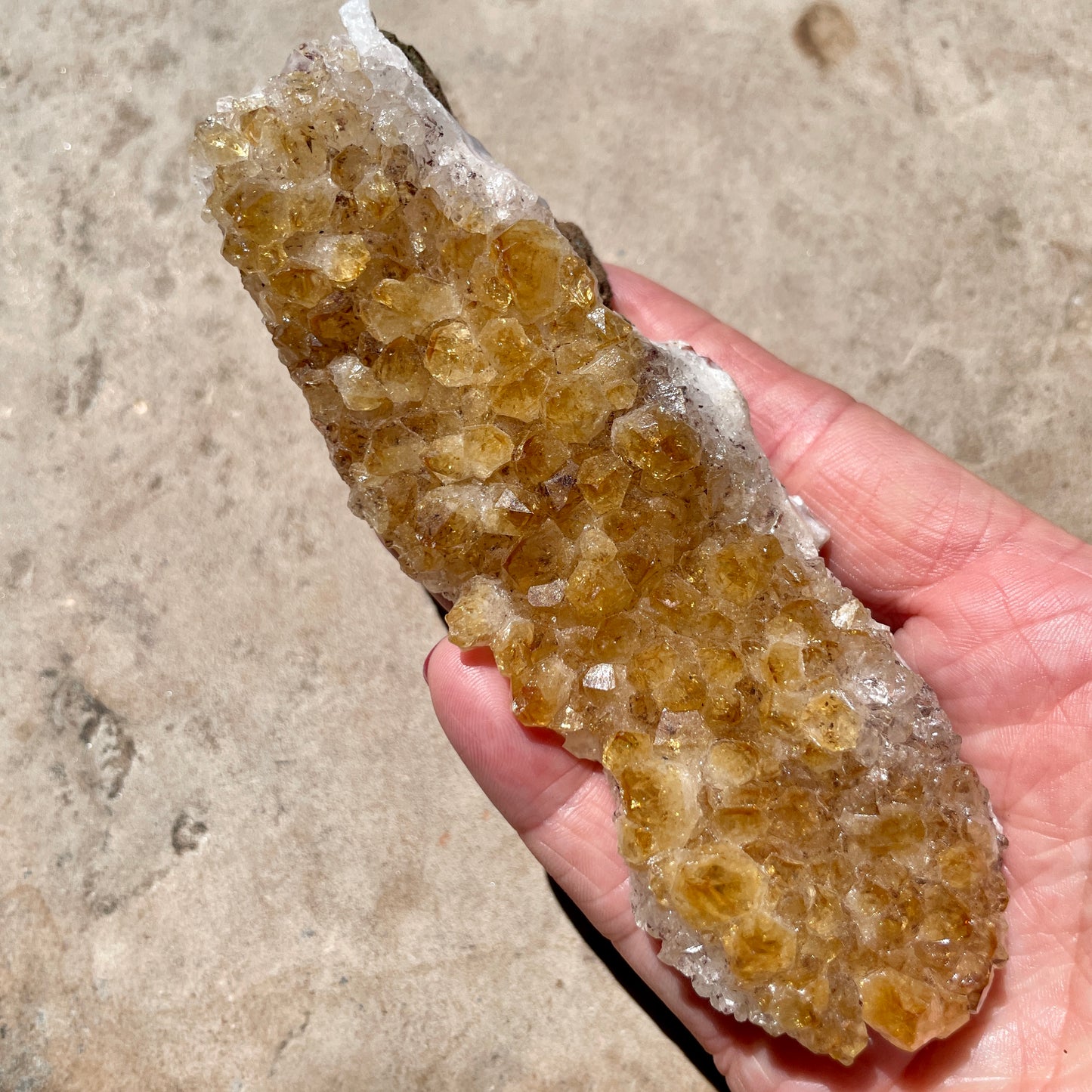 Citrine Cluster 12CM