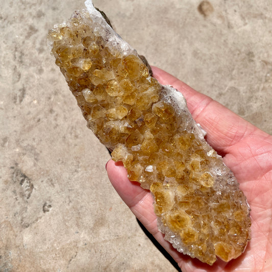 Citrine Cluster 12CM