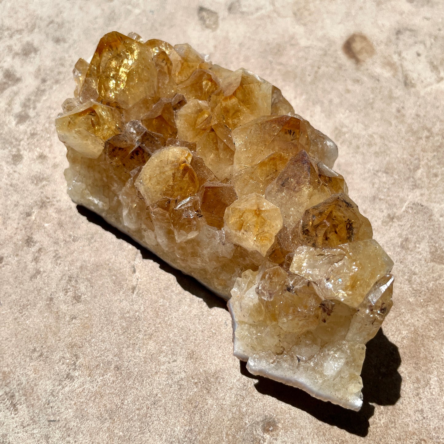 Citrine Cluster 13CM