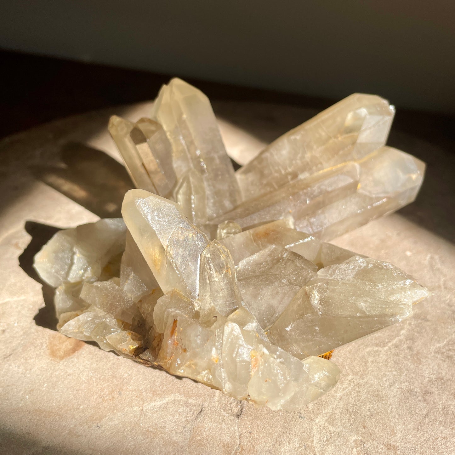 Citrine natural cluster 15CM