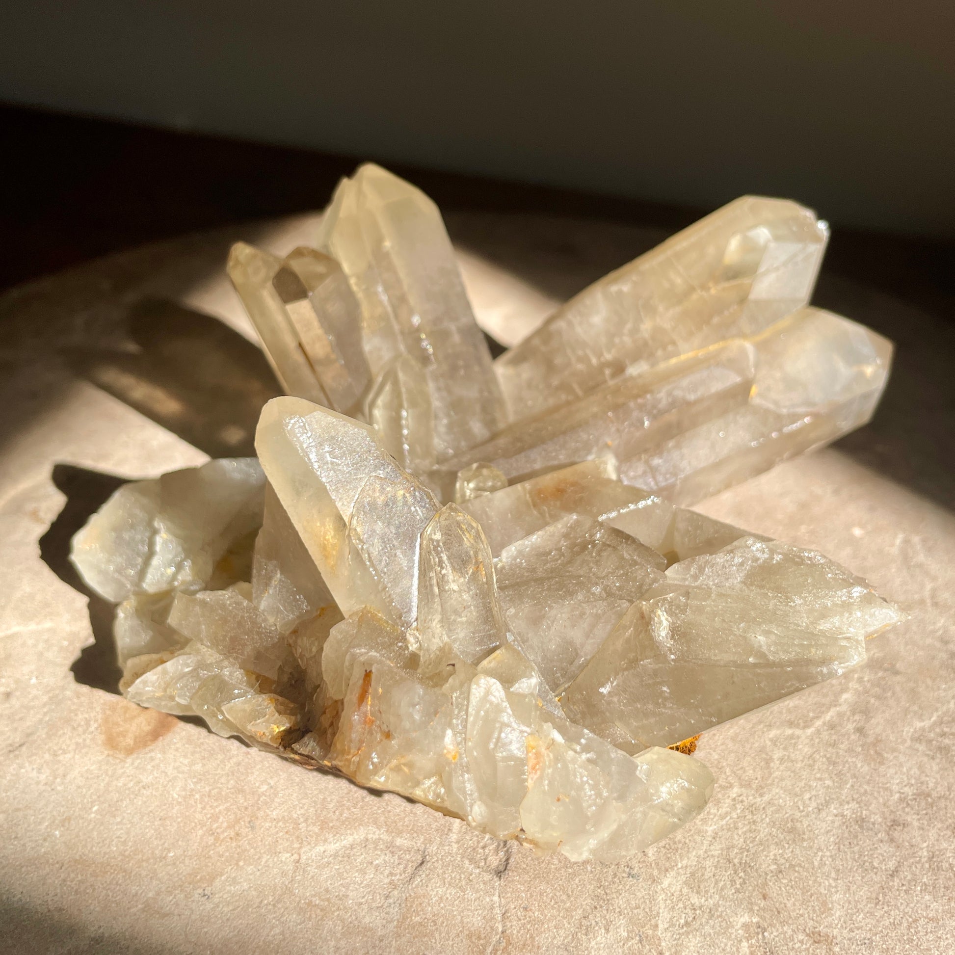 Citrine natural cluster 15CM