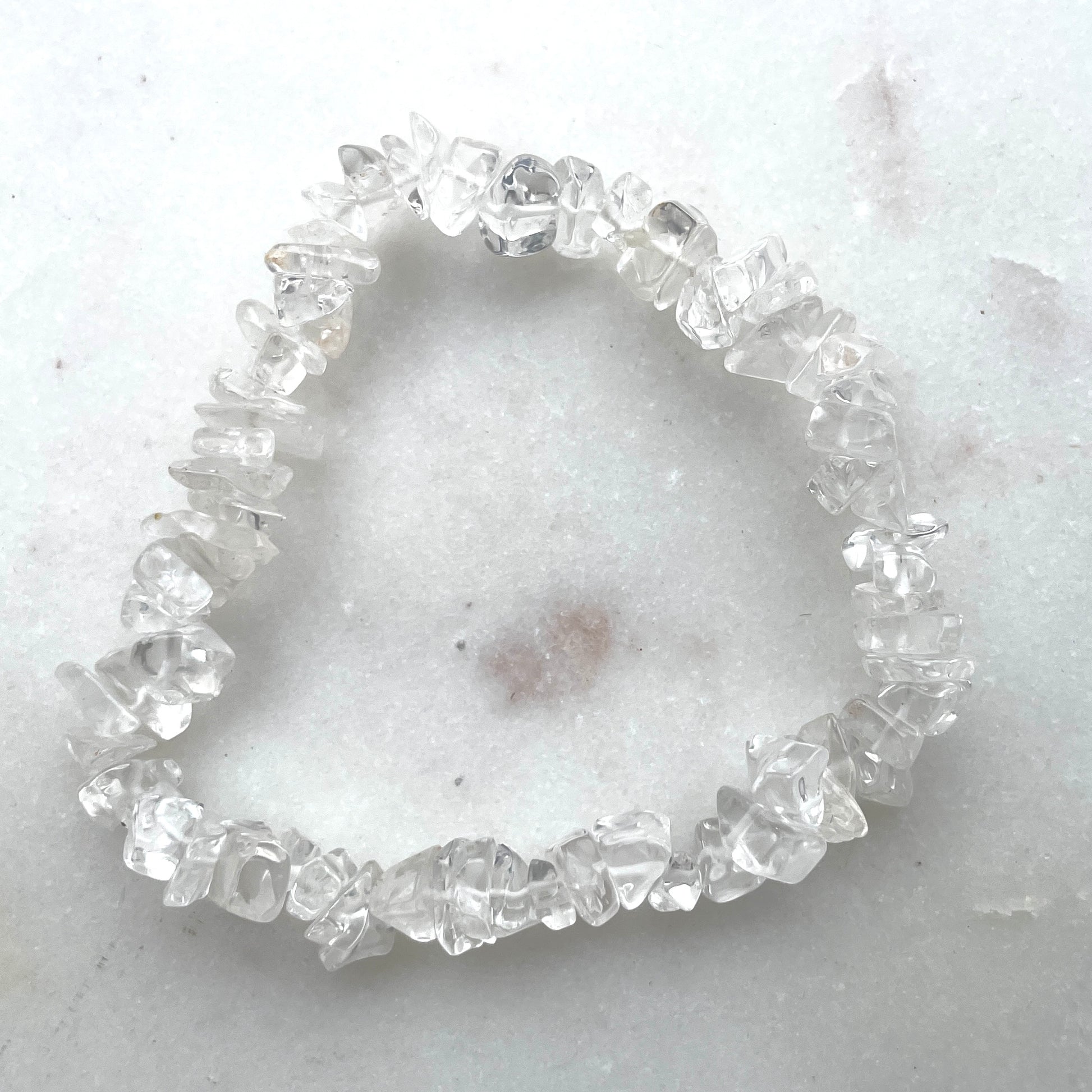 Clear Quartz Chip bracelet