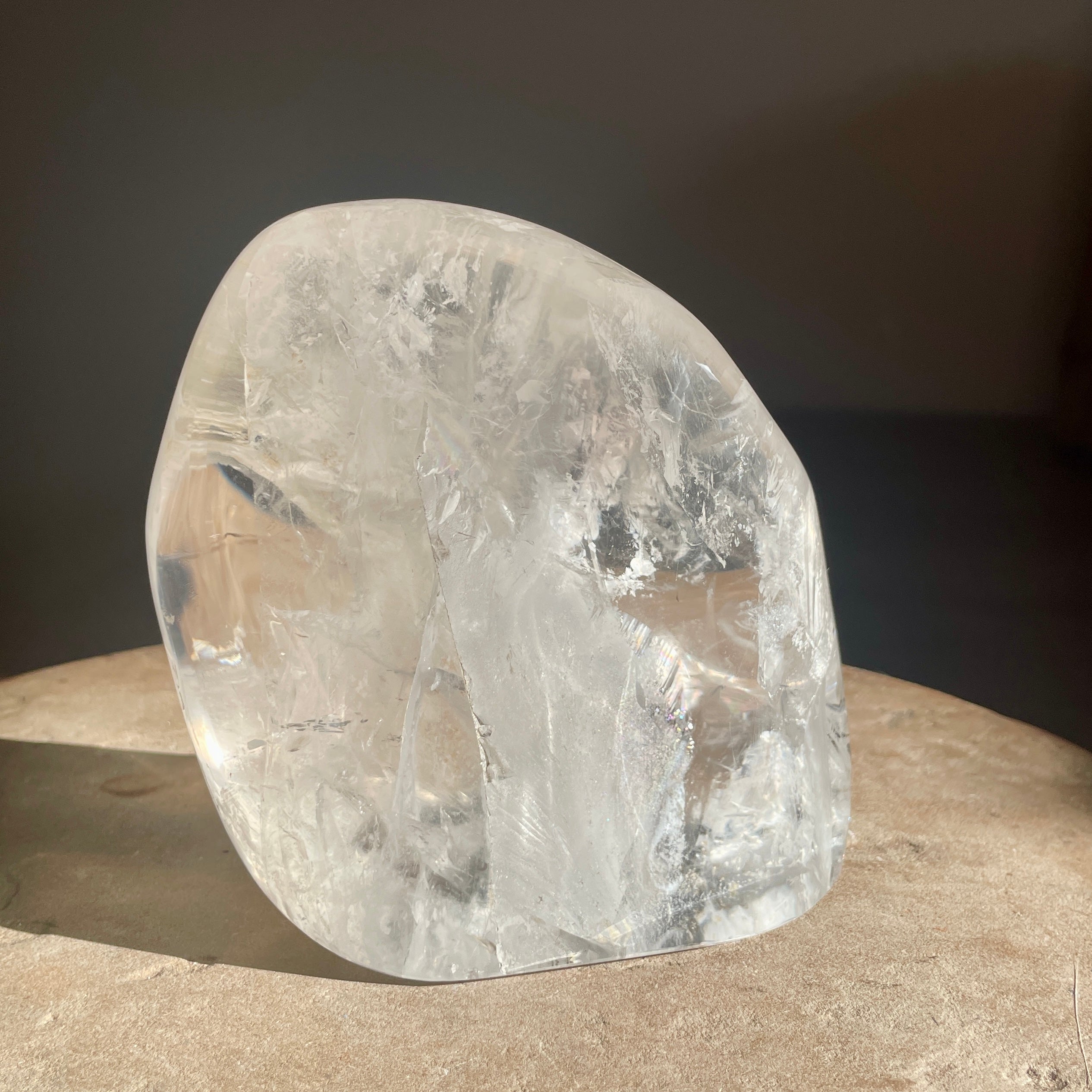 Clear Quartz Freeform 11CM | Thewildmoon