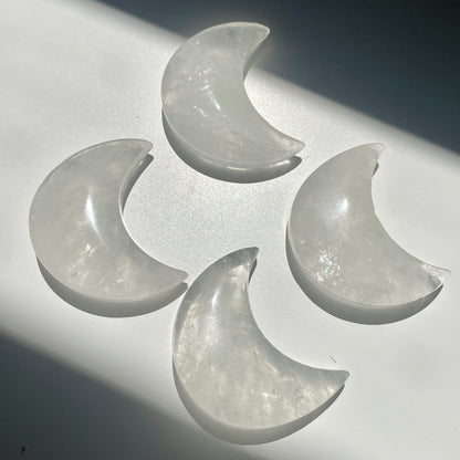 Clear Quartz Moon 5CM
