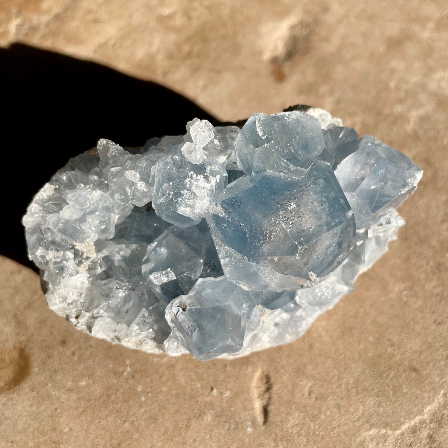 Celestite cluster 8CM