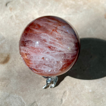 Fire Quartz Sphere 4.5CM