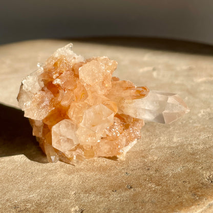 Fire Quartz cluster 5CM