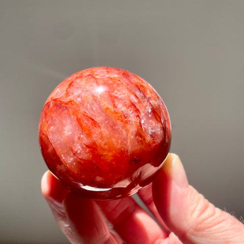 Fire Quartz Sphere 5cm