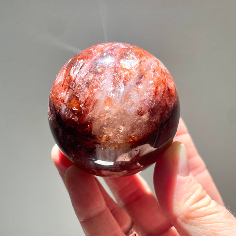 Fire Quartz Sphere 6cm