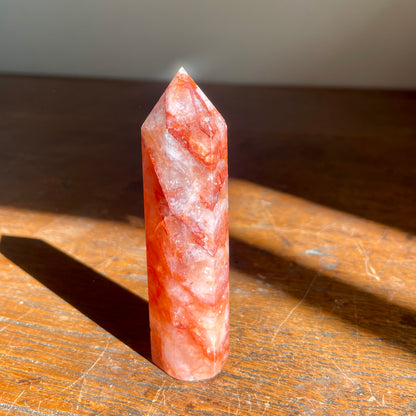 Fire Quartz Tower 10CM
