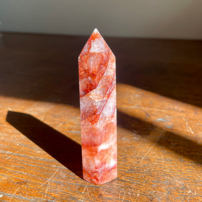 Fire Quartz Tower 10CM