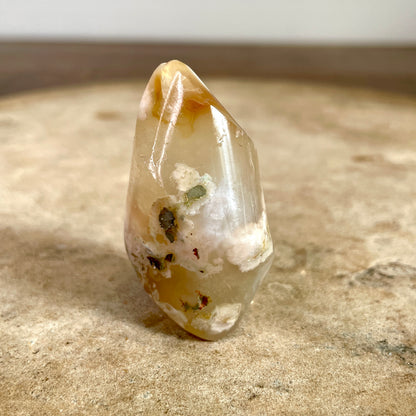 Flower Agate flame 5CM