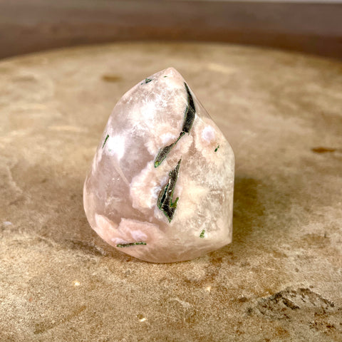 Flower Agate flame 5CM