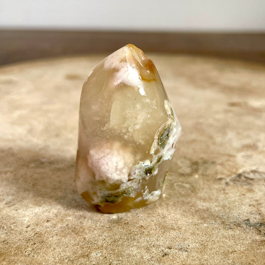 Flower Agate flame 5CM