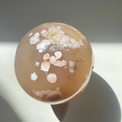 Flower Agate Sphere 6CM
