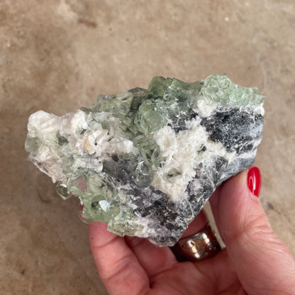 Fluorite Crystal cluster 9CM