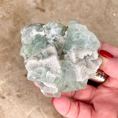 Fluorite Crystal cluster 7CM