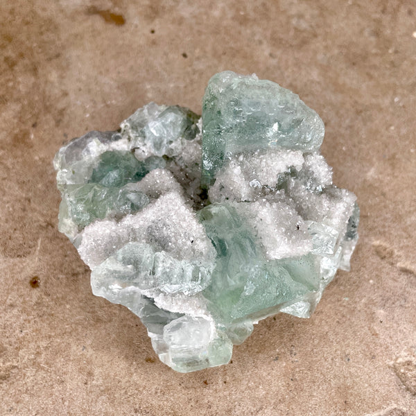 Fluorite Crystal cluster 7CM