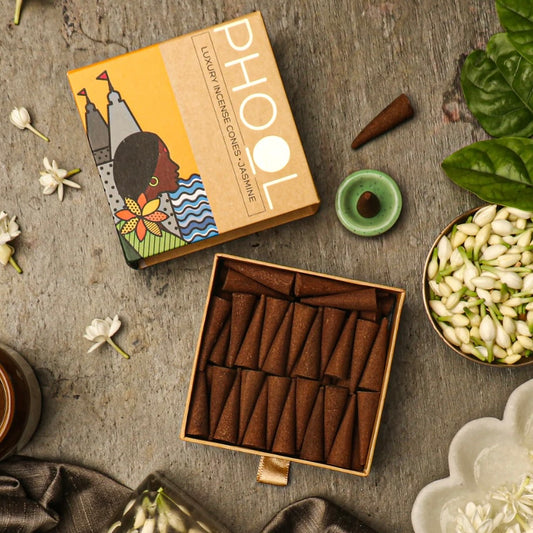 Phool Luxury incense cones - Jasmine