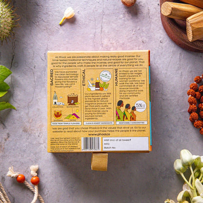Phool Luxury incense cones - Sandalwood