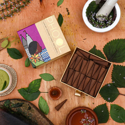 Phool Luxury incense cones - Patchouli