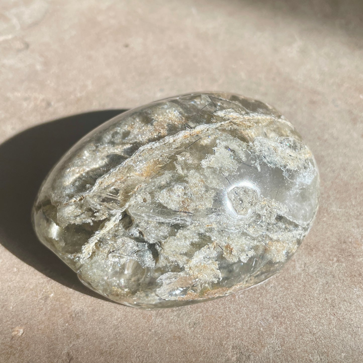 Garden Quartz | Lodalite lens  7CM