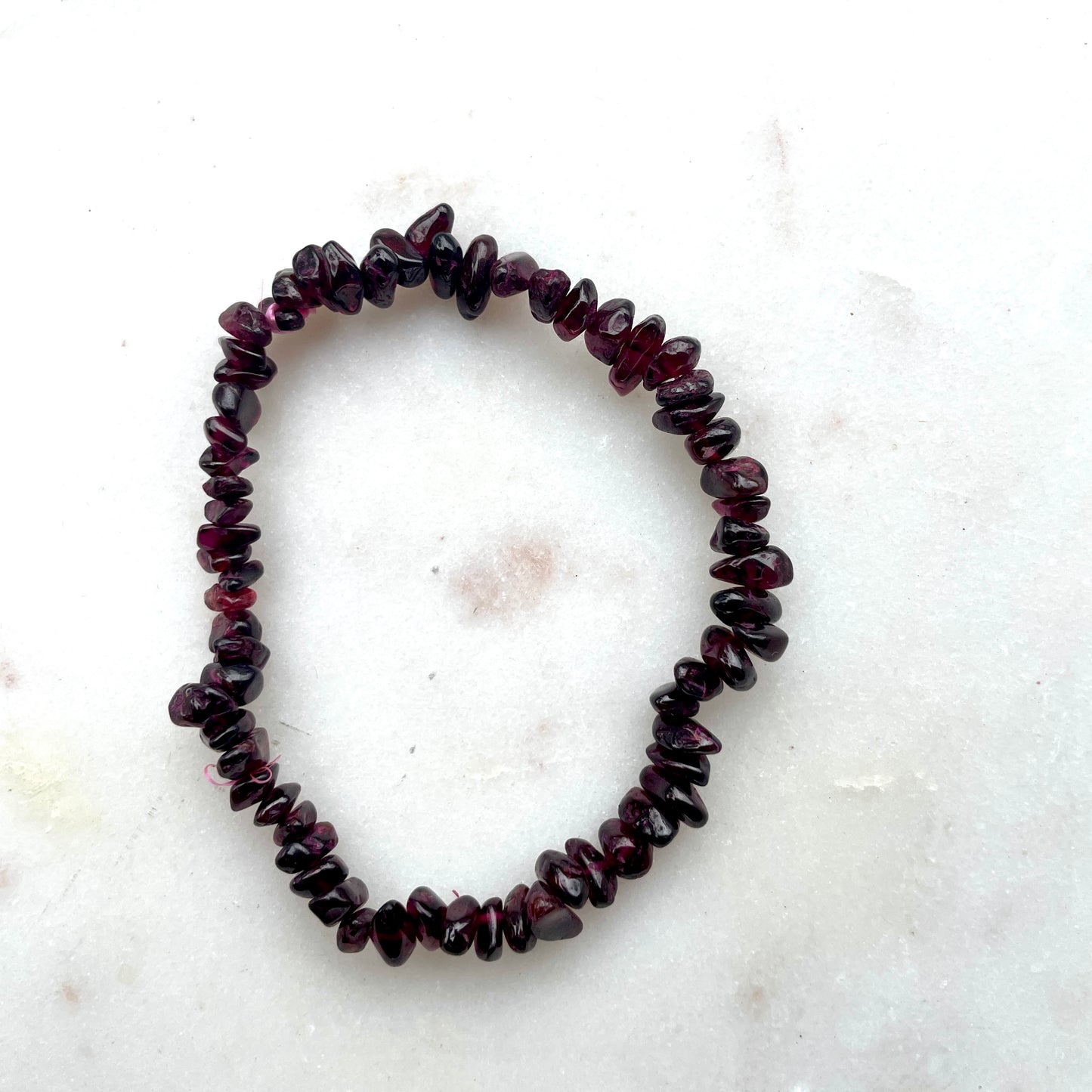 Garnet Chip bracelet
