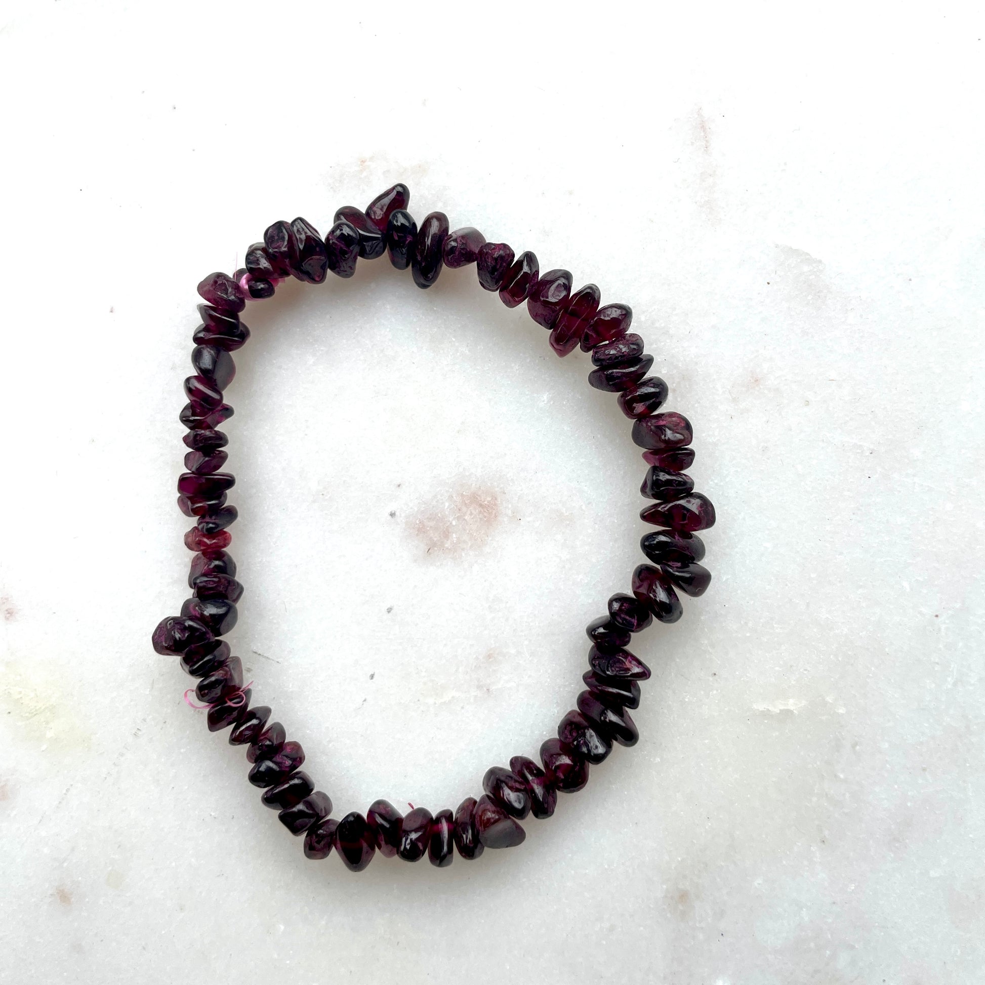 Garnet Chip bracelet